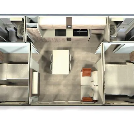 Mobilna Kucica Marko - Plaza Slanica * 穆泰尔岛