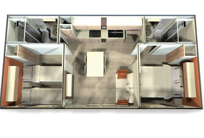 Mobilna Kucica Marko - Plaza Slanica * Murter